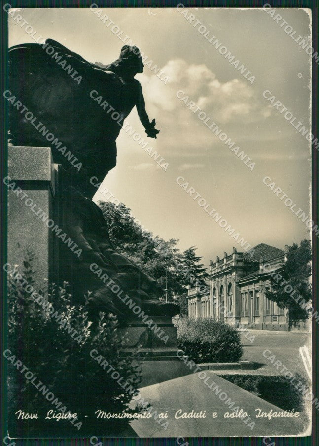 Alessandria Novi Ligure STRAPPINO ABRASA Foto FG cartolina KB2910 – fronte