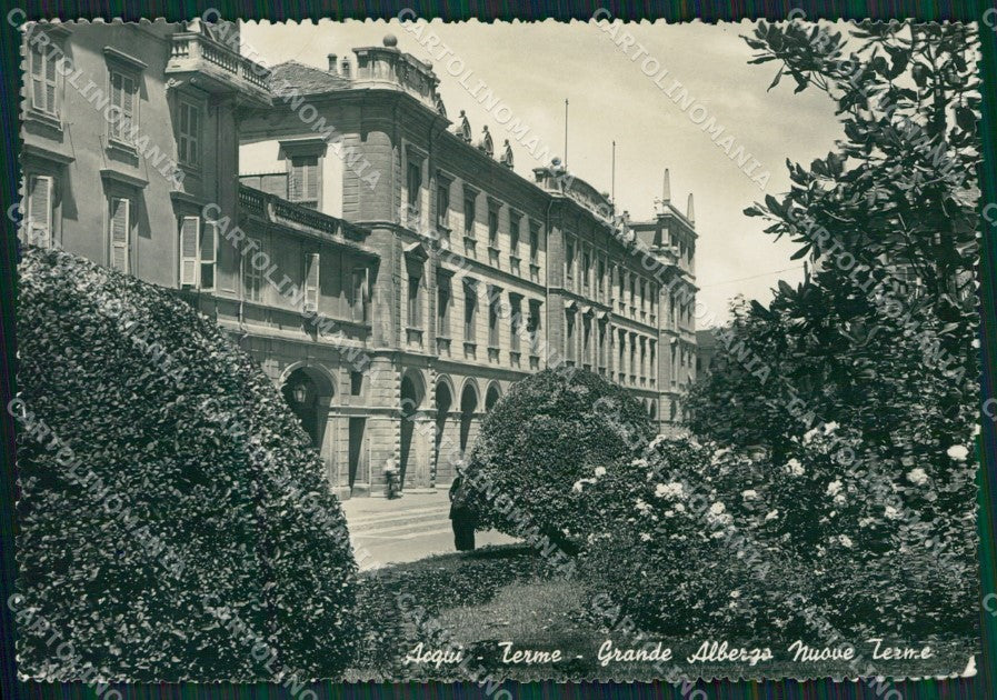 Alessandria Acqui Terme PIEGA Foto FG cartolina KB2913 – fronte