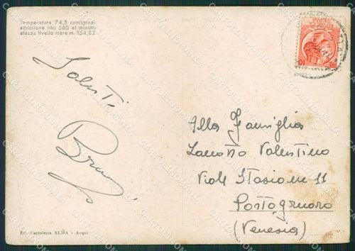 Alessandria Acqui Terme FG cartolina KB2914 – retro