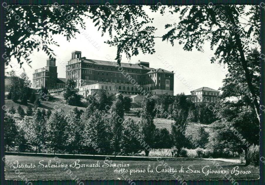 Asti Colle Don Bosco Istituto Salesiano Foto FG cartolina KB2926 – fronte