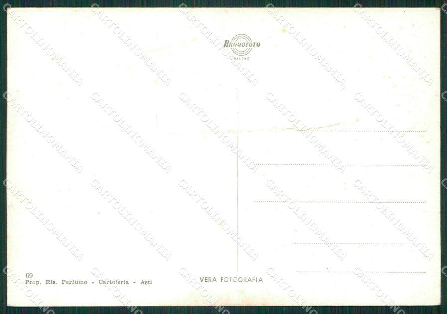 Asti Città PIEGA ABRASA Foto FG cartolina KB2928 – retro