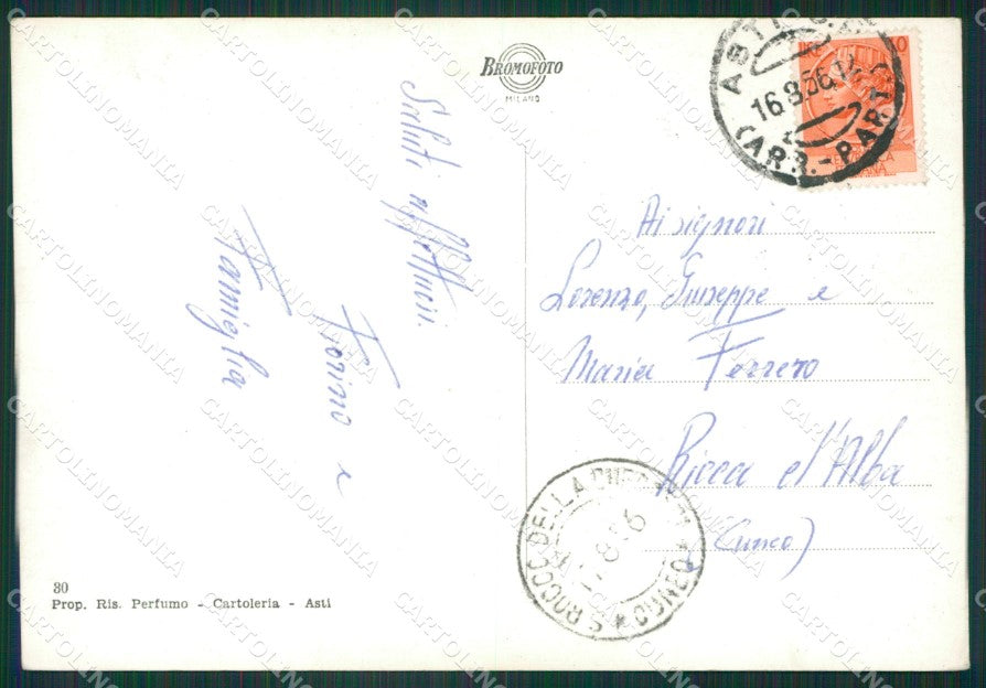 Asti Città Foto FG cartolina KB2930 – retro