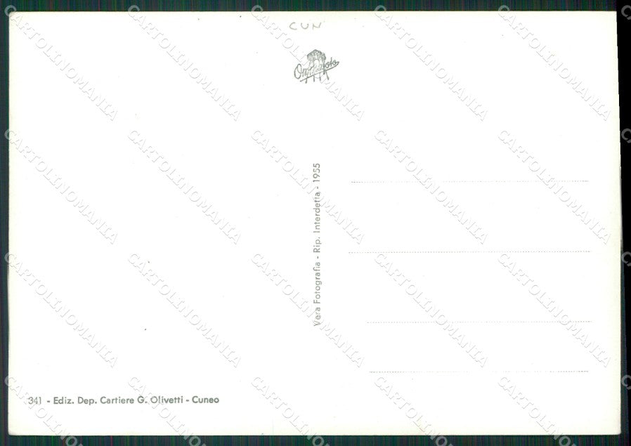 Cuneo Dronero Foto FG cartolina KB2949 – retro