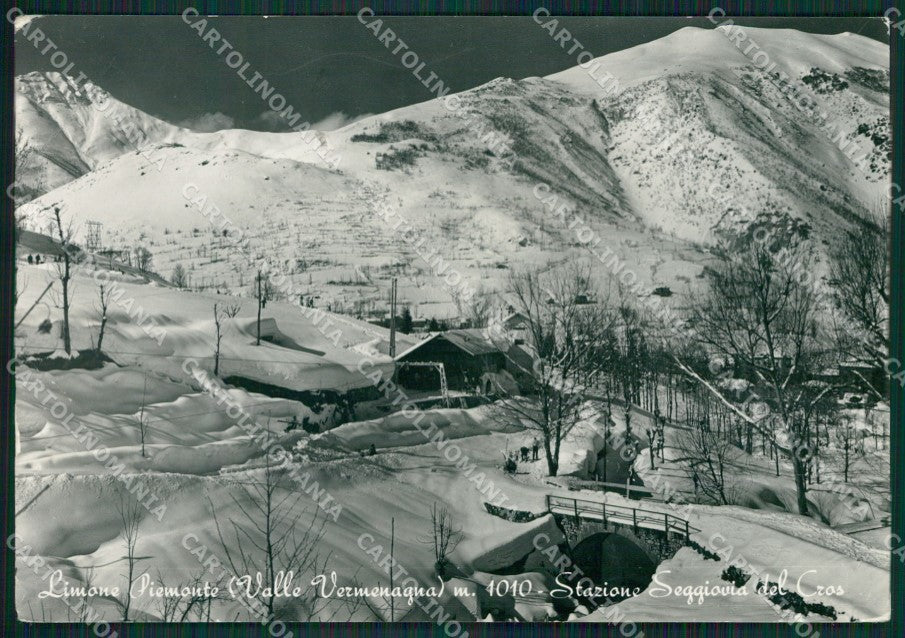 Cuneo Limone Piemonte PIEGHINE Foto FG cartolina KB2963 – fronte