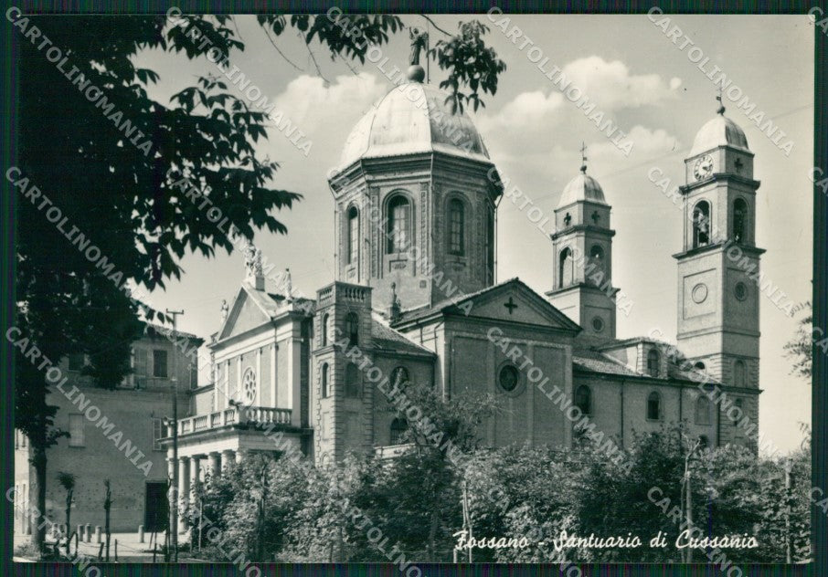 Cuneo Fossano Santuario Foto FG cartolina KB2973 – fronte