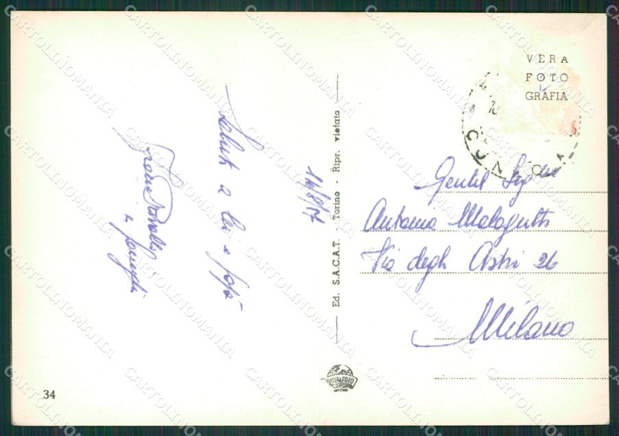 Cuneo Fossano Santuario Foto FG cartolina KB2973 – retro