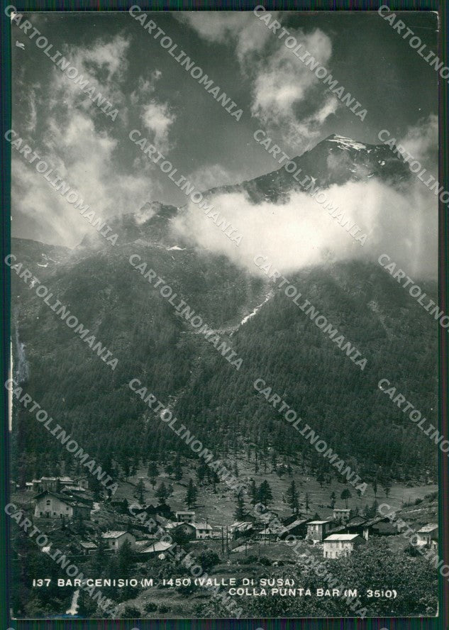 Torino Venaus Bar Cenisio ABRASA PIEGA Foto FG cartolina KB2980 – fronte