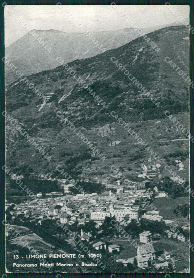 Cuneo Limone Piemonte Morino e Bisalta PIEGHINA FG cartolina KB2981 – fronte