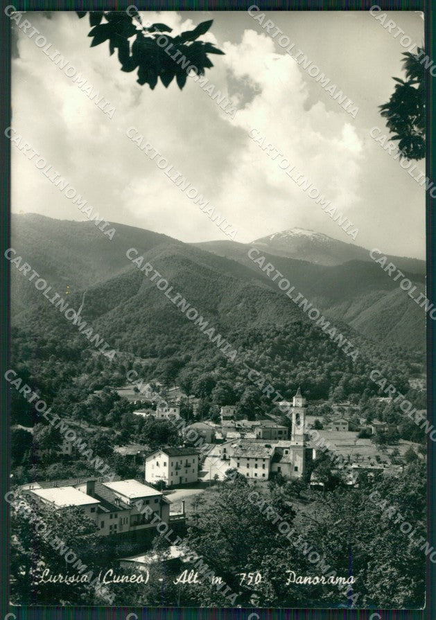 Cuneo Roccaforte Mondovì Lurisia PIEGA Foto FG cartolina KB2984 – fronte