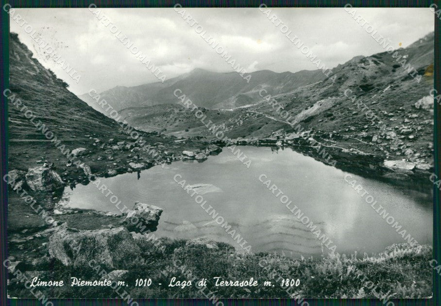 Cuneo Limone Piemonte Lago di Terrasole Foto FG cartolina KB2986 – fronte