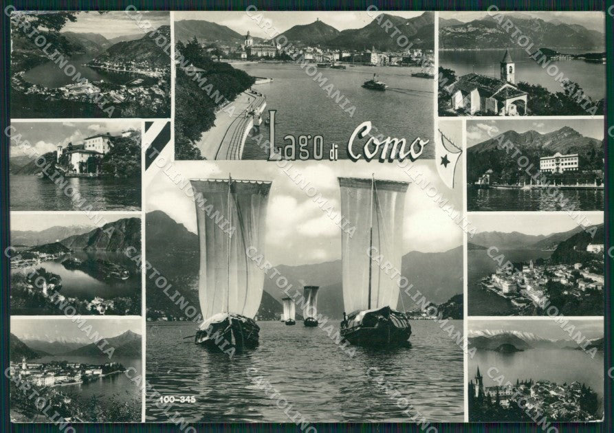 Como Lago di PIEGHINA Foto FG cartolina KB2989 – fronte