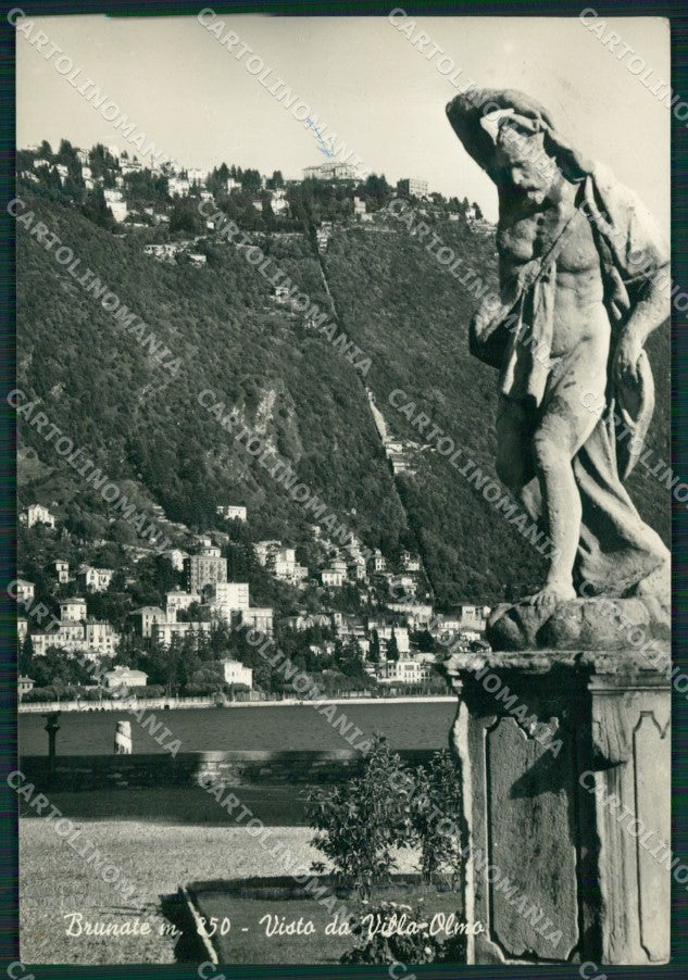 Como Brunate Lago di Como Foto FG cartolina KB2992 – fronte