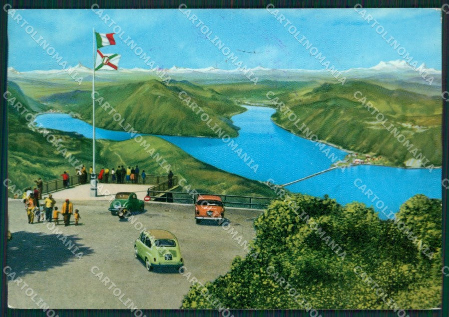 Como Lanzo d'Intelvi Sighignola Lago di Lugano Auto Foto FG cartolina KB2994 – fronte