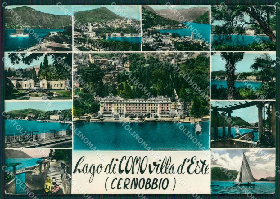 Como Cernobbio Lago di Como Foto FG cartolina KB3021 – fronte