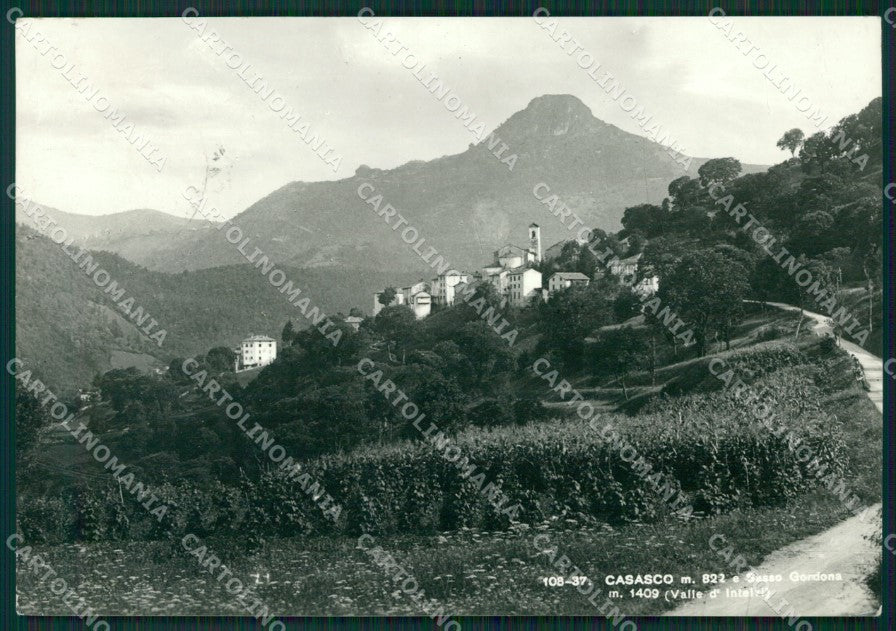 Como Casasco Valle d'Intelvi PIEGHINA Foto FG cartolina KB3022 – fronte