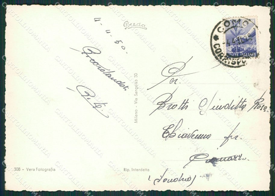 Como Città Lago di Foto FG cartolina KB3028 – retro