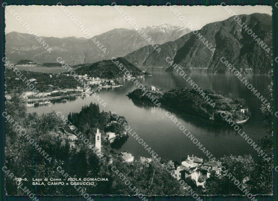 Como Isola Comacina Sala Campo Ossuccio Foto FG cartolina KB3030 – fronte