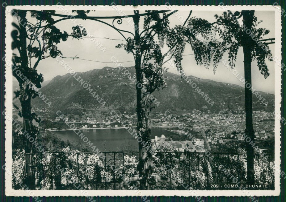 Como Brunate Lago di Como Foto FG cartolina KB3037 – fronte