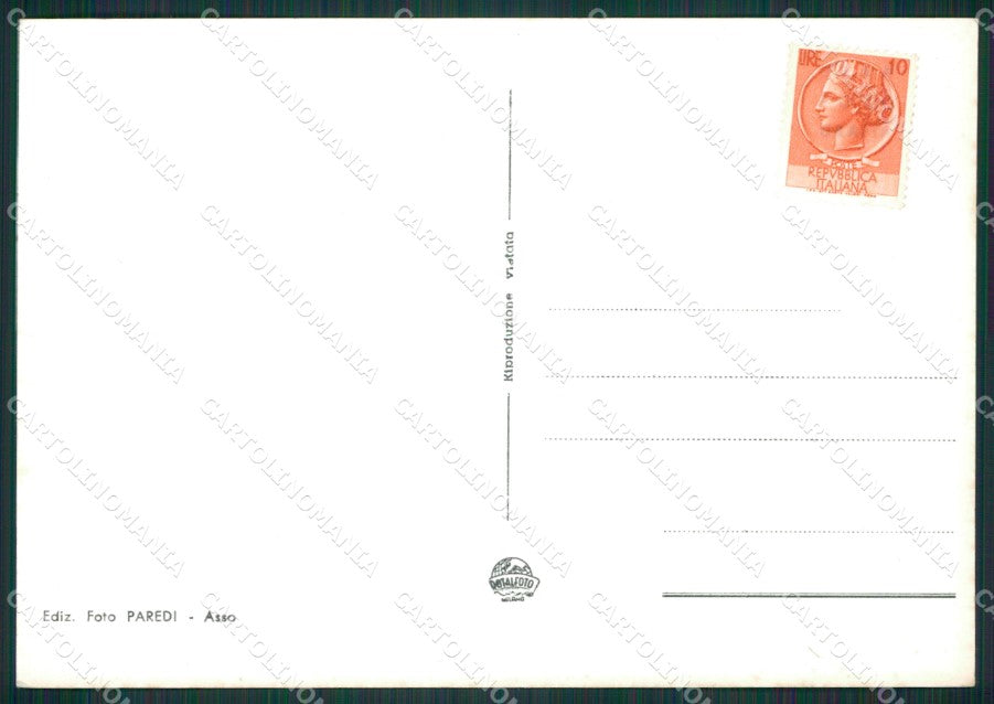 Como Magreglio Ghisallo Lago di Como Grigna Foto FG cartolina KB3051 – retro