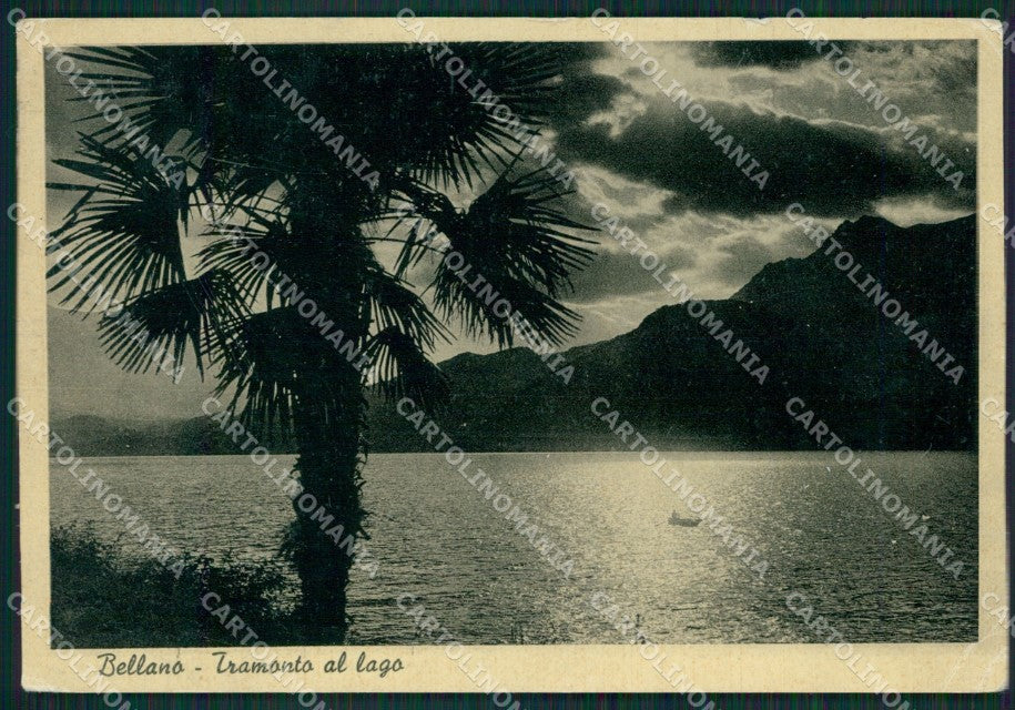 Lecco Bellano Lago di Como FG cartolina KB3053 – fronte