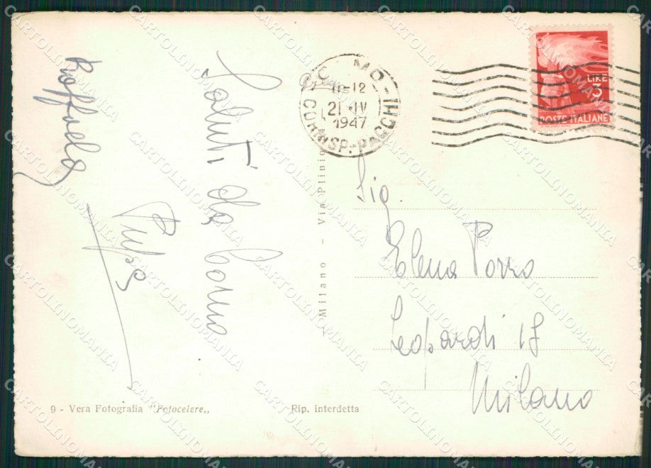 Como Città Lago di Battello Foto FG cartolina KB3058 – retro
