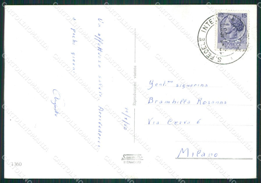 Como San Fedele d'Intelvi Foto FG cartolina KB3078 – retro