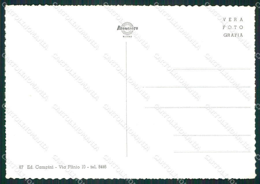 Como Brunate Lago di Como Foto FG cartolina KB3081 – retro