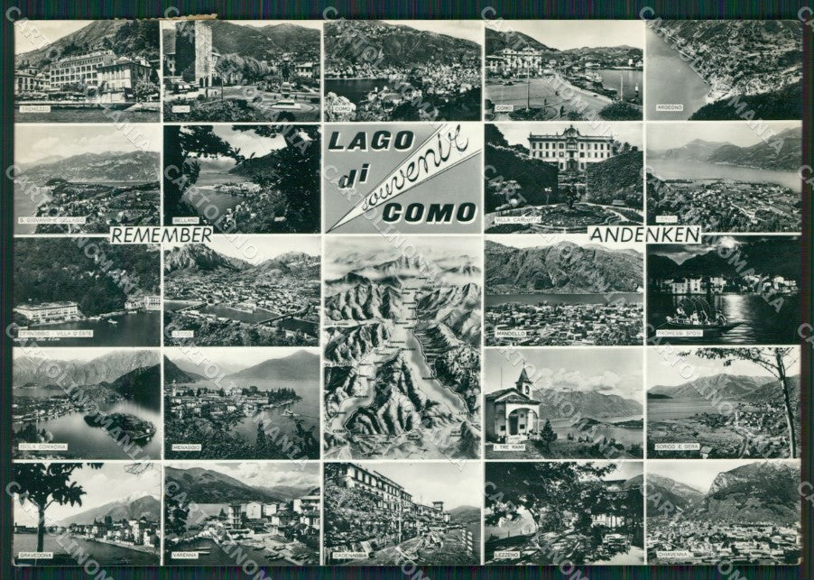 Como Lago di Foto FG cartolina KB3085 – fronte