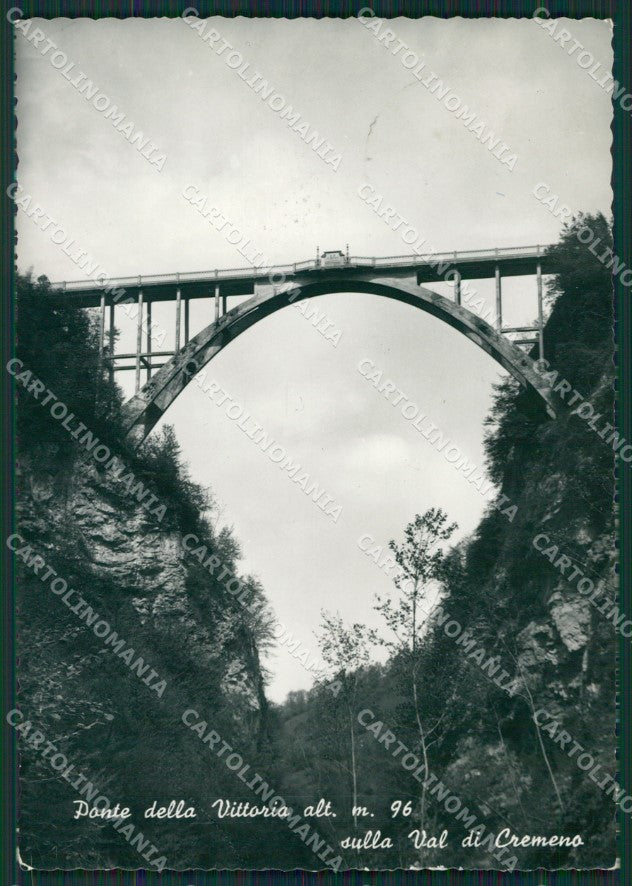 Lecco Cremeno Ponte della Vittoria Foto FG cartolina KB3093 – fronte