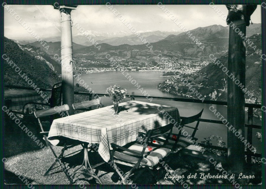 Como Lanzo d'Intelvi Lago di Lugano MACCHIA Foto FG cartolina KB3102 – fronte