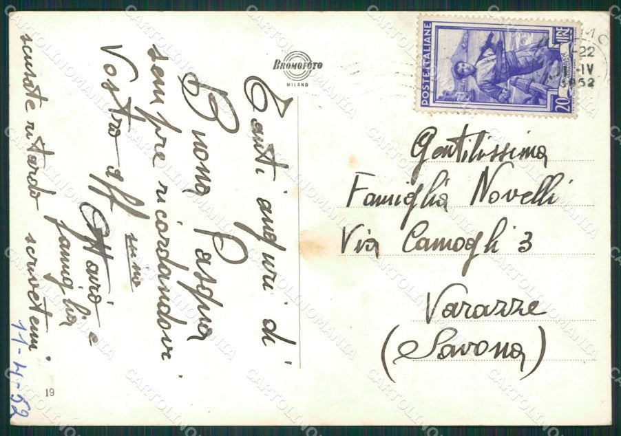 Como Città Lago di Foto FG cartolina KB3108 – retro