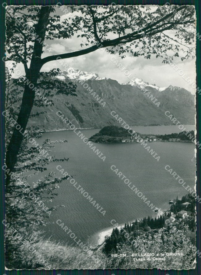 Como Bellagio Lago di Como Grigne Foto FG cartolina KB3123 – fronte