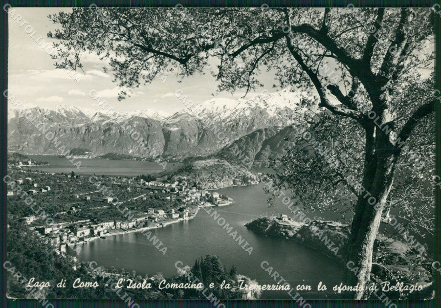 Como Isola Comacina Bellagio Lago di Como Foto FG cartolina KB3128 – fronte