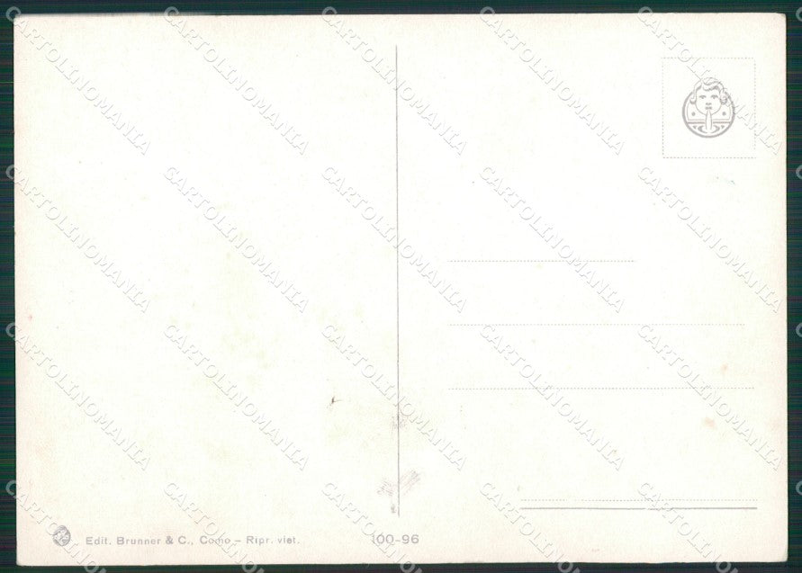 Como Lago di Mappa FG cartolina KB3142 – retro