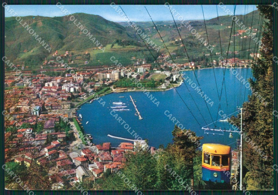 Como Brunate Lago di Como Funicolare Foto FG cartolina KB3150 – fronte