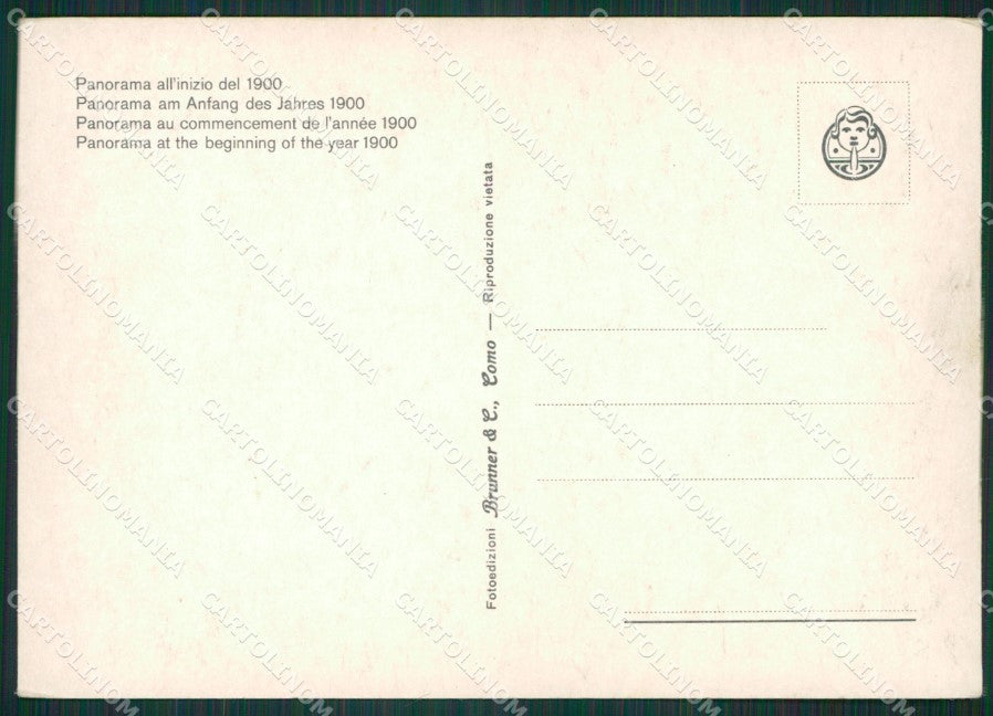 Como Città Lago di Treno FG cartolina KB3159 – retro