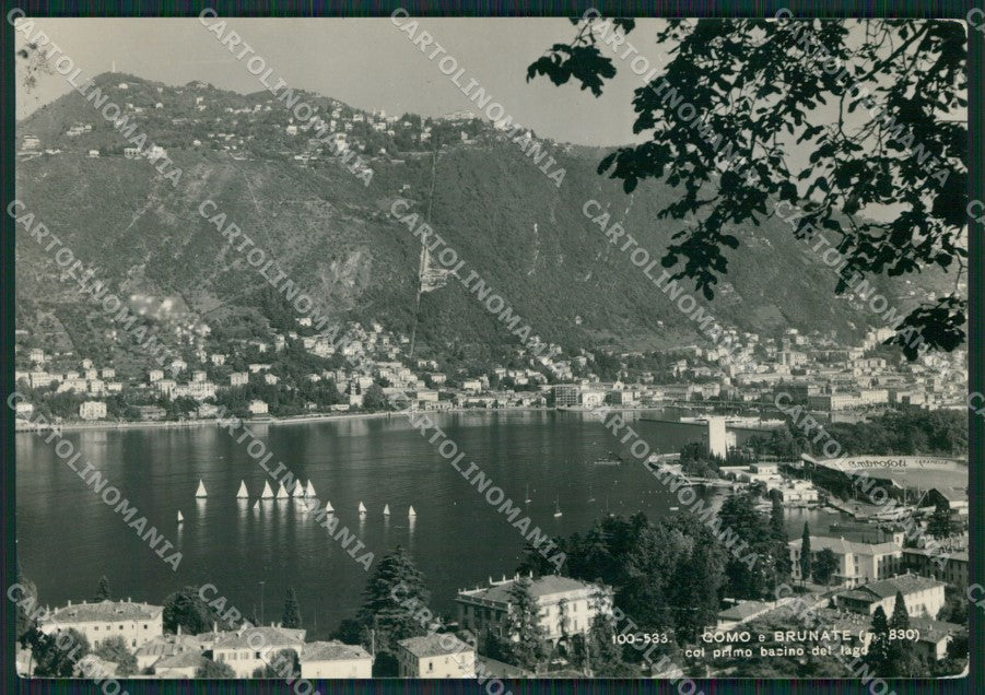 Como Brunate Lago di Como Foto FG cartolina KB3161 – fronte