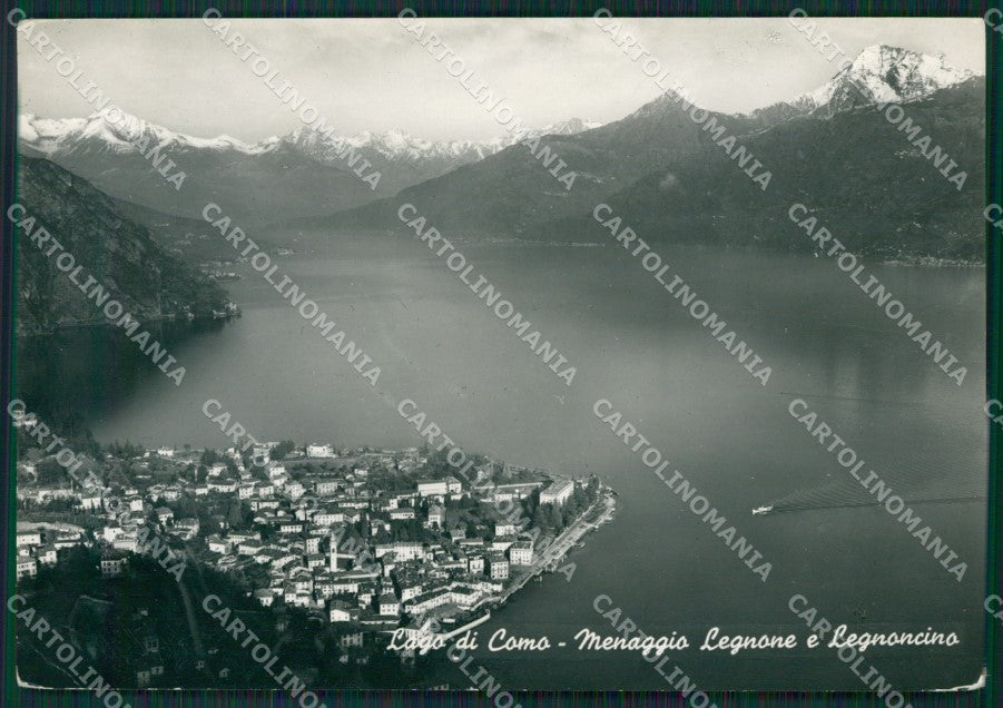 Como Lago di Menaggio Legnone Legnoncino Foto FG cartolina KB3167 – fronte