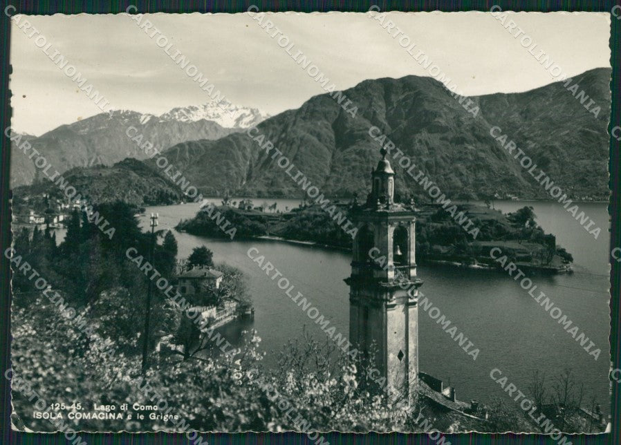 Como Isola Comacina Lago di Como Grigne Foto FG cartolina KB3171 – fronte