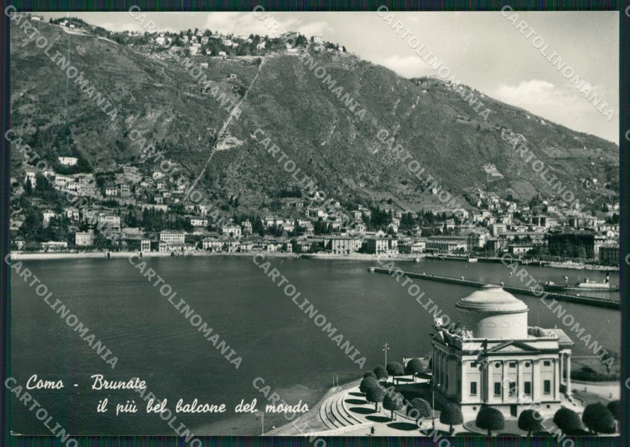 Como Brunate Lago di Como Foto FG cartolina KB3172 – fronte