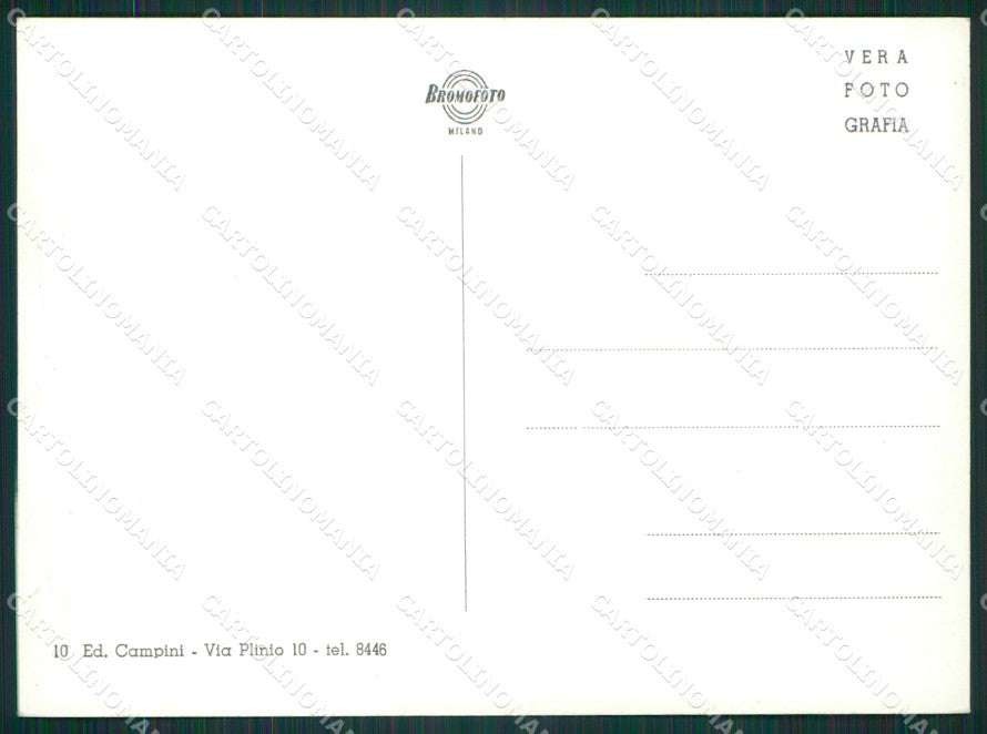 Como Brunate Lago di Como Foto FG cartolina KB3172 – retro