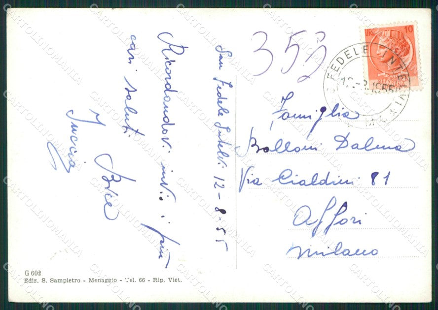 Como San Fedele d'Intelvi Foto FG cartolina KB3176 – retro