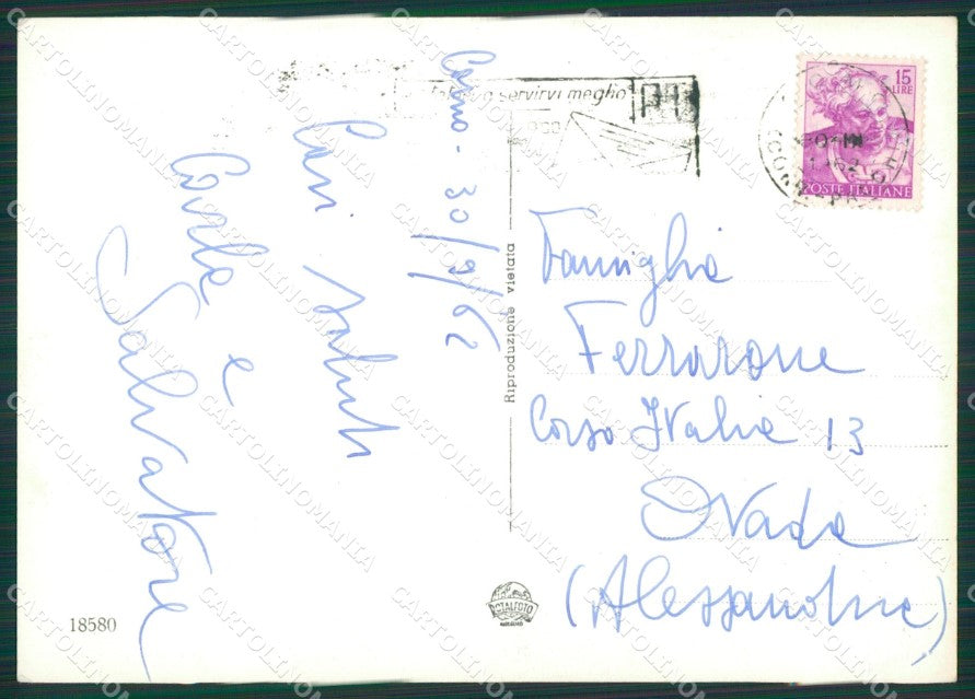 Como Città Lago di Foto FG cartolina KB3186 – retro
