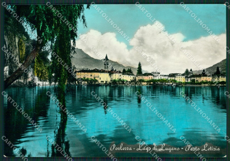 Como Porlezza Lago di Lugano Foto FG cartolina KB3188 – fronte