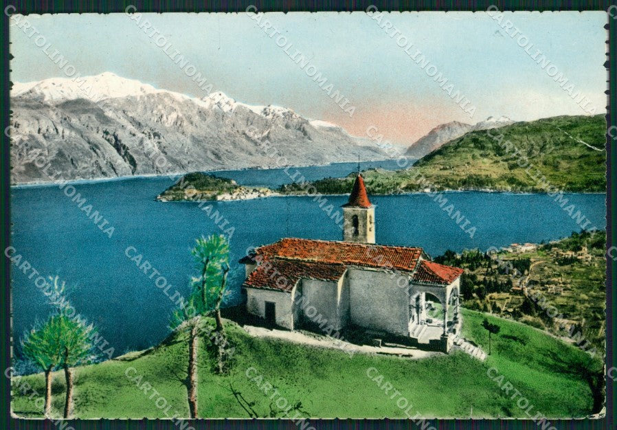 Como Bellagio San Martino Lago di Como PIEGA Foto FG cartolina KB3195 – fronte
