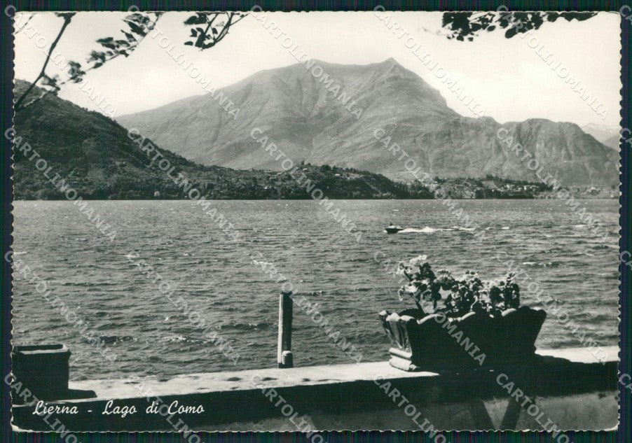Lecco Lierna Lago di Como PIEGHINE Foto FG cartolina KB3196 – fronte