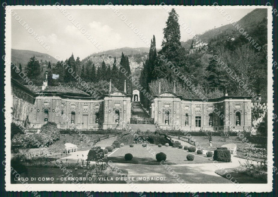 Como Cernobbio Villa d'Este Foto FG cartolina KB3198 – fronte