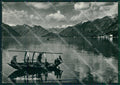 Como Menaggio Lago di Como Barca Foto FG cartolina KB3200 – fronte
