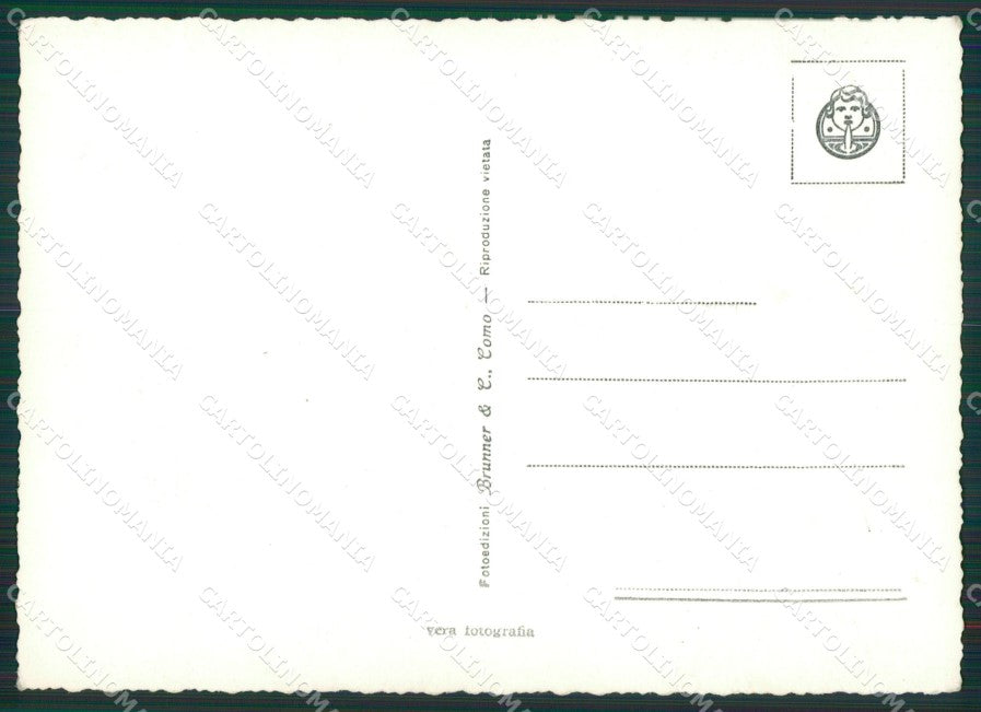 Como Lago di Mappa Foto FG cartolina KB3217 – retro