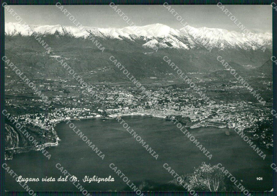 Como Lanzo d'Intelvi Sighignola Lugano Lago di Foto FG cartolina KB3242 – fronte